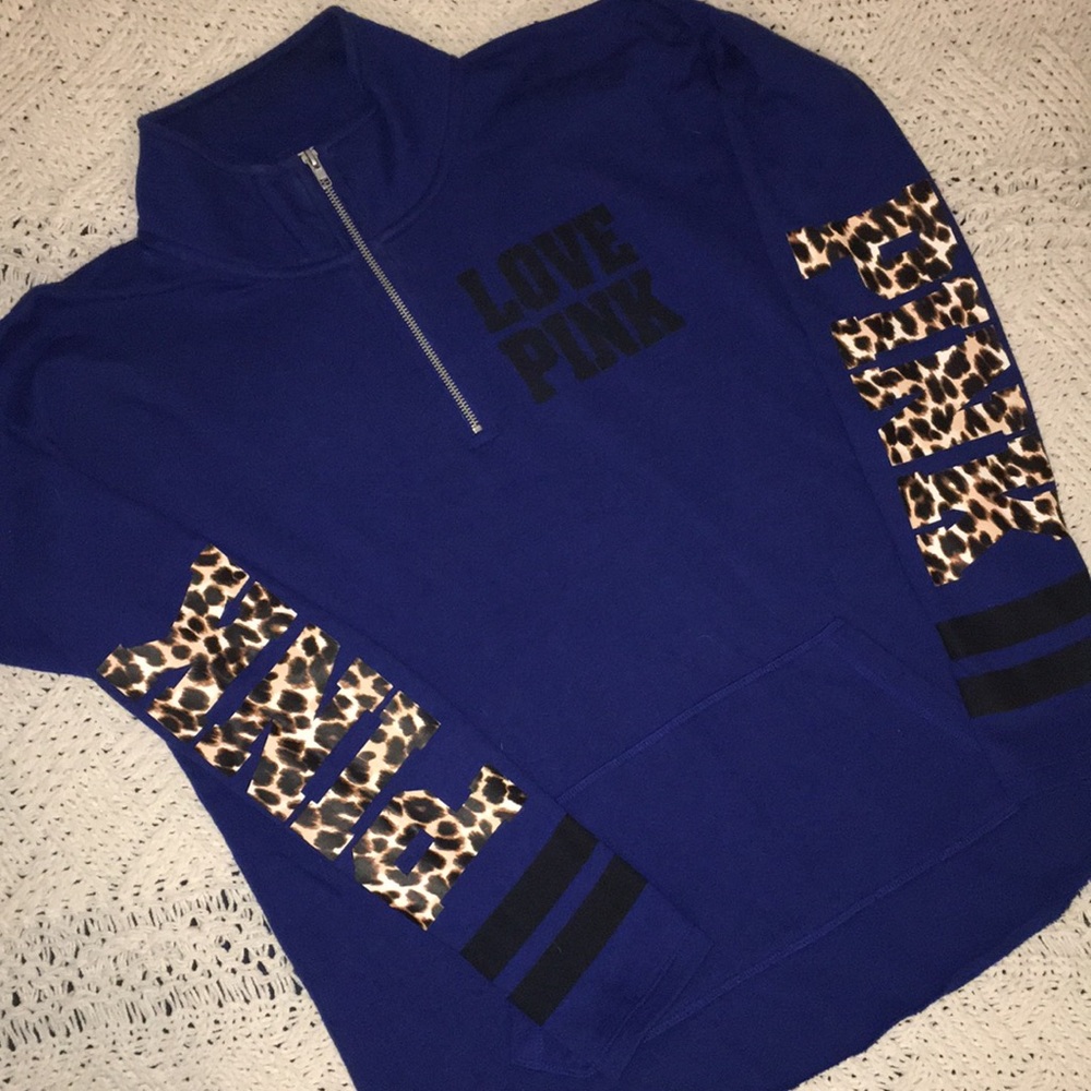 PINK quarter zip